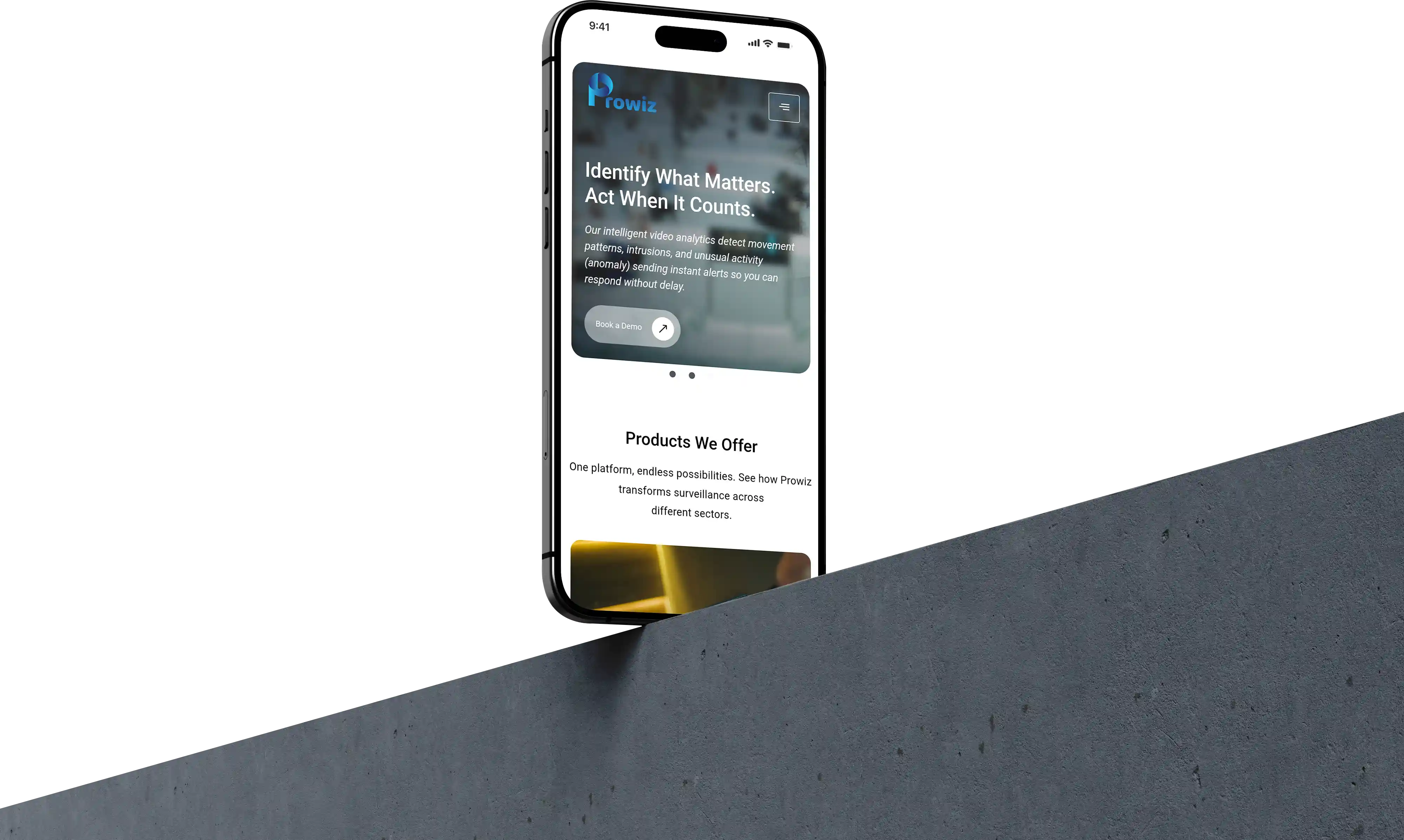Prowiz Mobile View